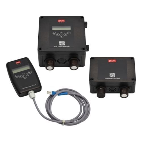 Détecteur de fuites de gaz réfrigérant - DGS  - DANFOSS Refrigeration & Air Conditioning - avec alarme visuelle / automatisé / à distance