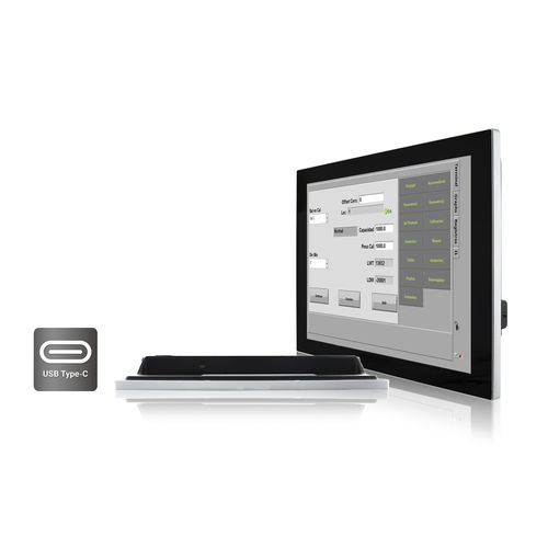 Moniteur LCD - R15L600-GSC3-C - Winmate, Inc. - à technologie capacitive projetée / 15" / 1024 x 768
