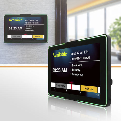 Terminal HMI de contrôle d'accès - W10IB3S-PCH2LB - Winmate, Inc. - tactile multi-touch / encastrable / mural
