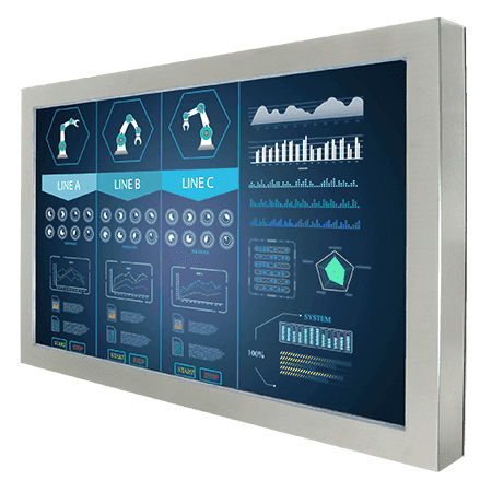Moniteur pour affichage - W43L100-65A1 - Winmate, Inc. - LCD / 43" / 1920 x 1080
