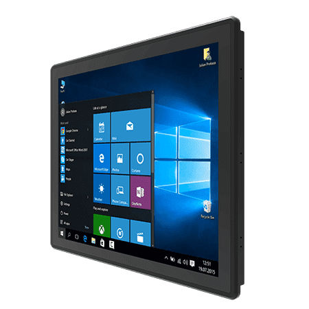 Panel PC TFT LCD - R17ITWS-MHA1-EX - Winmate, Inc. - rétroéclairage à LED / à écran tactile / 17"