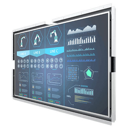 Moniteur châssis ouvert -  W43L300-OFA2HB - Winmate, Inc. - TFT couleur / industriel / pour affichage