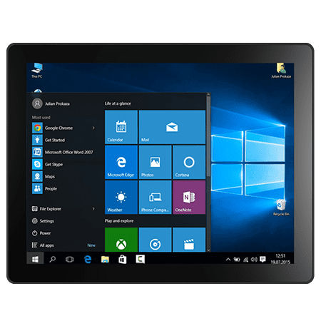 Panel PC LCD - R15IE3S-PTC3 - Winmate, Inc. - rétroéclairage à LED / à écran tactile / 15"