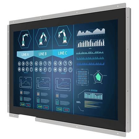 Moniteur à technologie capacitive projetée - W32L100-POA3 - Winmate, Inc. - à écran tactile capacitif PCAP / à écran tactile multi-points / industriel