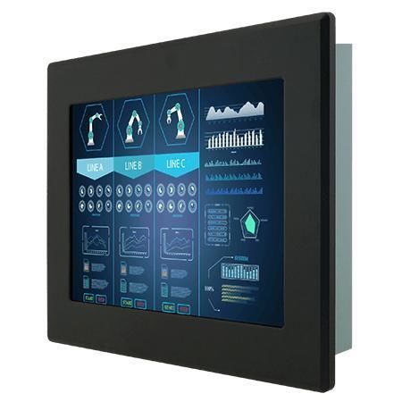 Moniteur tactile - R12L600-IPM2 - Winmate, Inc. - à écran tactile résistif / industriel / pour interface HMI