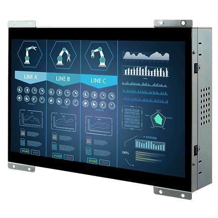 Moniteur IPS LCD - W10L100-POH2-C - Winmate, Inc. - à technologie capacitive projetée / à écran tactile multi-points / numérique