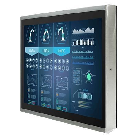 Moniteur à technologie capacitive projetée - R19L100-SPM1 - Winmate, Inc. - à écran tactile capacitif PCAP / à écran tactile multi-points / pour applications hygiéniques
