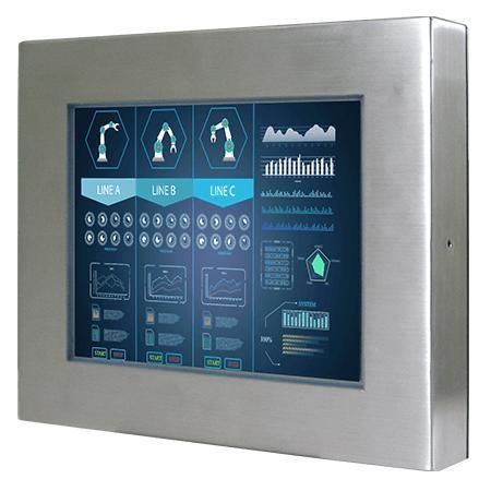Moniteur LCD - R10L100-65T2 - Winmate, Inc. - à écran tactile résistif / pour machines industrielles / pour applications chimiques