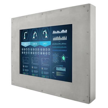 Moniteur à écran tactile résistif - R10L100-67T2ST - Winmate, Inc. - pour machines industrielles / pour applications chimiques / pour ligne de production alimentaire