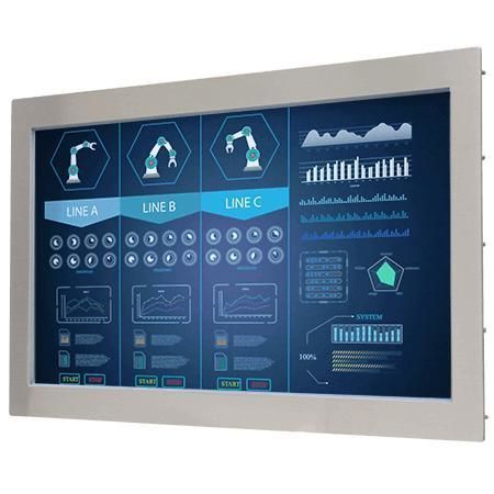 Moniteur LCD - W22L100-STA3 - Winmate, Inc. - à écran tactile résistif / pour applications chimiques / pour applications pharmaceutiques