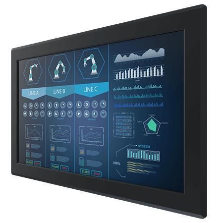 Moniteur à écran tactile résistif - W24L100-PMC1OD - Winmate, Inc. - pour affichage / 23.8" / 1920 x 1080