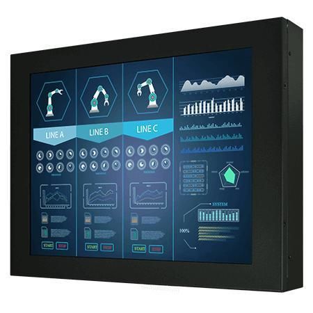 Moniteur LCD - R10L100-CHT2OD - Winmate, Inc. - à écran tactile résistif / industriel / 10.4"