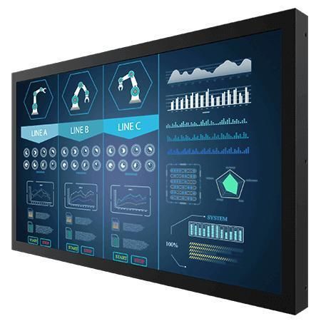 Moniteur à écran tactile résistif - W22L100-CHB1OD - Winmate, Inc. - pour machines industrielles / d'affichage dynamique / pour véhicule