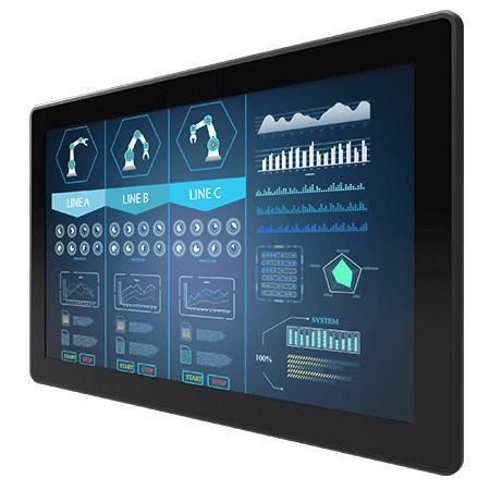 Moniteur LCD - W24L100-EHC1OD - Winmate, Inc. - à écran tactile multi-points / à technologie capacitive projetée / industriel