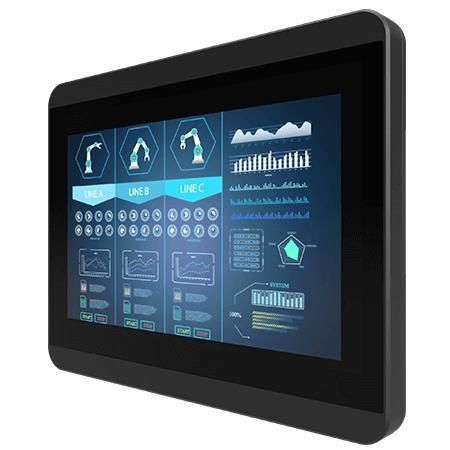 Moniteur tactile - W07L100-PCO1OD - Winmate, Inc. - à écran tactile multi-points / à écran tactile multitouche / à technologie capacitive projetée