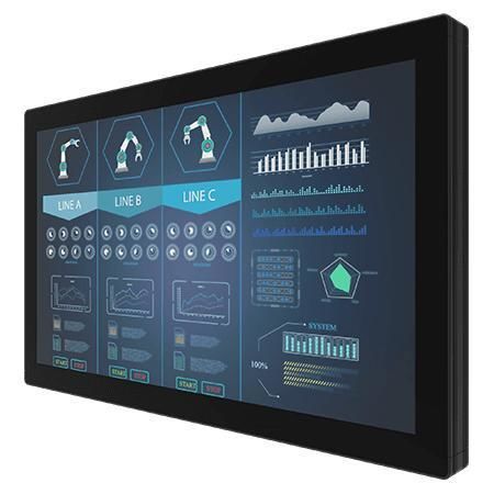 Moniteur à écran tactile multi-points - W32L100-PCA4OD - Winmate, Inc. - à technologie capacitive projetée / à écran tactile capacitif PCAP / industriel