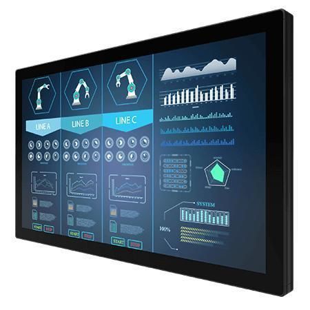 Moniteur à écran tactile multi-points - W43L100-PCA1OD - Winmate, Inc. - à écran tactile multitouche / à technologie capacitive projetée / à écran tactile capacitif PCAP