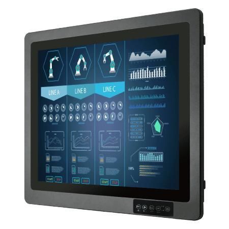 Moniteur à écran tactile multitouche - R19L100-67FTP(HB) - Winmate, Inc. - à technologie capacitive projetée / industriel / pour machines industrielles