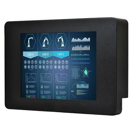Moniteur LCD - R08T200-RMT1WT - Winmate, Inc. - à écran tactile résistif / industriel / pour machines industrielles
