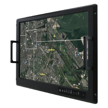 Moniteur LCD - W24L100-RKS1ML - Winmate, Inc. - à écran tactile résistif / à écran tactile résistif à 5 fils / avec écran tactile
