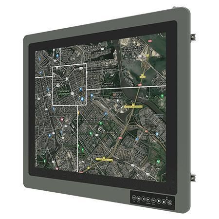 Moniteur LCD - R19L100-MLA3 - Winmate, Inc. - à écran tactile résistif à 5 fils / avec écran tactile / pour véhicule