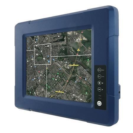 Moniteur à écran tactile résistif - R08L100-VMN1-NI - Winmate, Inc. - à écran tactile résistif à 5 fils / avec écran tactile / pour usage extérieur