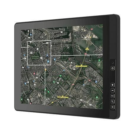 Moniteur à technologie capacitive projetée - R15L100-67N1-NI - Winmate, Inc. - à écran tactile résistif à 5 fils / pour usage extérieur / pour véhicule