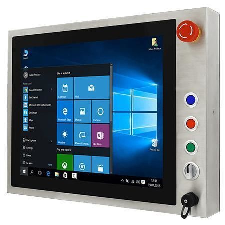 Panel PC à écran tactile multi-points - R15IE3S-SPC3-B - Winmate, Inc. - à écran tactile capacitif PCAP / 15" / 1024 x 768