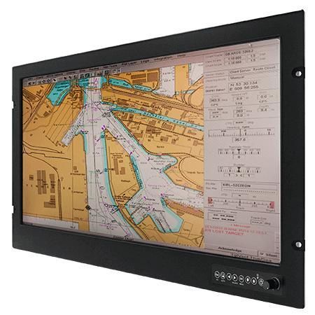 Moniteur à écran tactile résistif - W24L100-MRA1HB - Winmate, Inc. - marin / 24" / 1920 x 1080