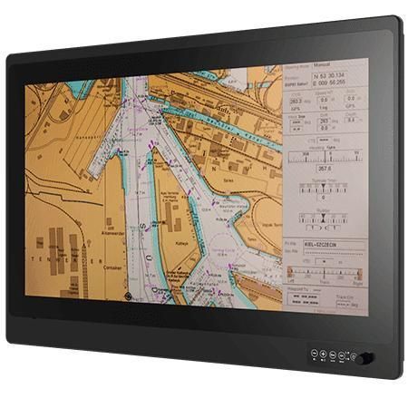Moniteur à écran tactile multi-points - W24L100-MRL1FP - Winmate, Inc. - à technologie capacitive projetée / à écran tactile capacitif PCAP / pour affichage