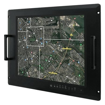 Moniteur LCD - R17L100-MLA1FP - Winmate, Inc. - à écran tactile multi-points / à écran tactile capacitif PCAP / 17"
