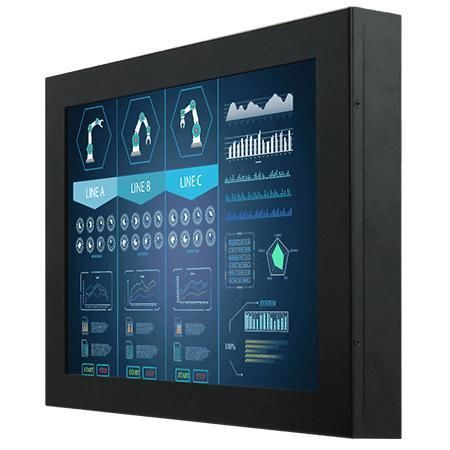 Moniteur LCD - R15L600-CHC3 - Winmate, Inc. - à écran tactile résistif / pour machines industrielles / pour interface HMI
