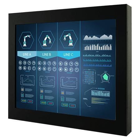 Moniteur LCD - R15L100-CHA1 - Winmate, Inc. - tactile / à écran tactile résistif / industriel