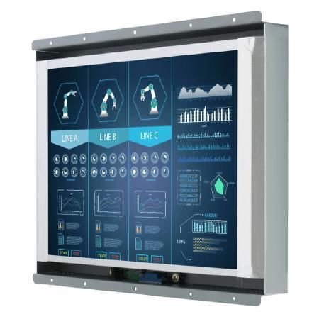 Moniteur LCD - R12L600-OFM2 - Winmate, Inc. - à écran tactile résistif / industriel / pour point de vente