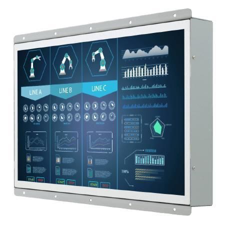 Moniteur LCD - W12L100-OFM9 - Winmate, Inc. - à écran tactile résistif / industriel / pour affichage