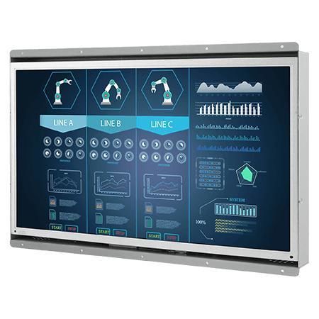 Moniteur LCD - W15L100-OFA2 - Winmate, Inc. - à écran tactile résistif / d'affichage dynamique / pour machines industrielles