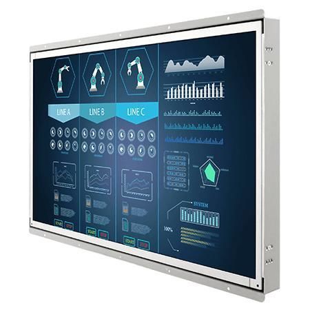 Moniteur à écran tactile résistif - W22L100-OFA3 - Winmate, Inc. - pour machines industrielles / pour interface HMI / 21.5"