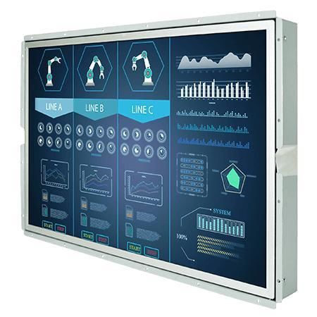 Moniteur LCD - W24L100-OFS1 - Winmate, Inc. - à écran tactile résistif / pour affichage / d'affichage dynamique