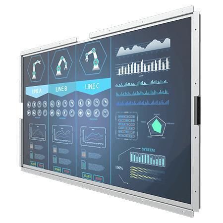 Moniteur LCD - W43L300-OFA1 - Winmate, Inc. - tactile / pour machines industrielles / pour interface HMI