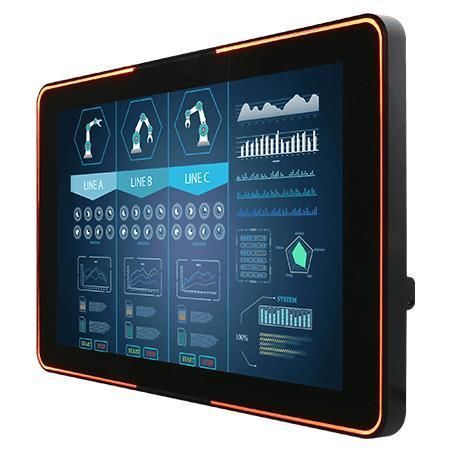Moniteur à écran tactile multi-points - W10L100-PCH2LB - Winmate, Inc. - à écran tactile capacitif PCAP / industriel / 10.1"