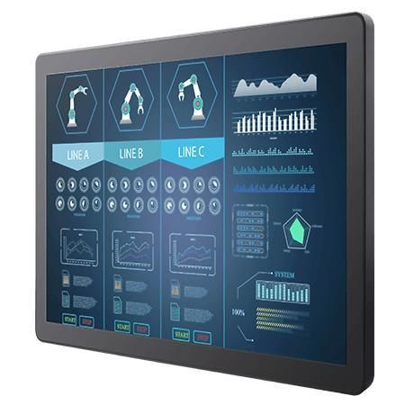 Moniteur à écran tactile multi-points - R19L100-GCM1 - Winmate, Inc. - à écran tactile capacitif PCAP / pour interface HMI / 19"