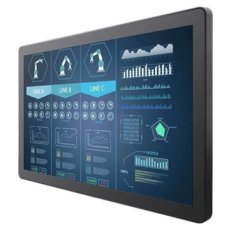 Moniteur à écran tactile multitouche - W22L100-GCA3 - Winmate, Inc. - à écran tactile capacitif PCAP / pour affichage / pour chantier de construction