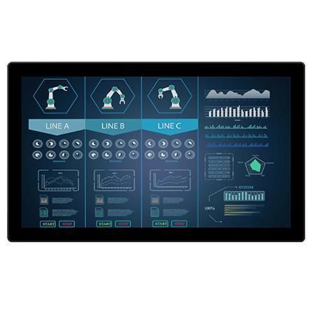 Moniteur LCD - W24L100-PTA2 - Winmate, Inc. - à écran tactile multi-points / à technologie capacitive projetée / pour l'industrie