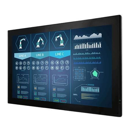Moniteur à écran tactile multitouche - W32L100-PTA3 - Winmate, Inc. - à écran tactile capacitif PCAP / industriel / 32"