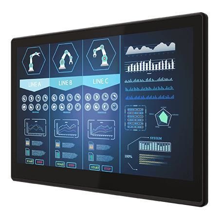 Moniteur LCD - W14L100-EHA1 - Winmate, Inc. - à écran tactile multi-points / à technologie capacitive projetée / industriel