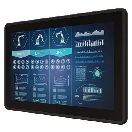 Moniteur LCD - W15L100-EHA4 - Winmate, Inc. - à écran tactile multi-points / rétroéclairage à LED / à écran tactile capacitif PCAP