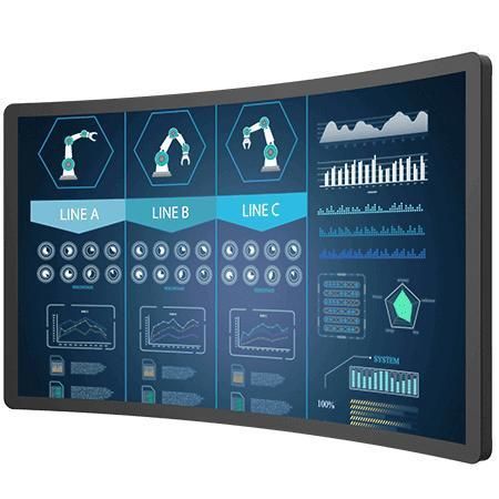 Moniteur à écran tactile multi-points - W50L100-POCV - Winmate, Inc. - à technologie capacitive projetée / 50" / 3840 x 2160