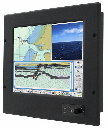 Panel PC à écran tactile - R12ID3S-MRM2 - Winmate, Inc. - 12" / Intel® Atom N2600 / 800 x 480