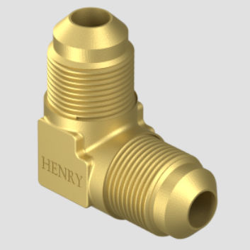 Raccord pour air comprimé - 3xx-xxxx series - Henry Technologies - fileté / coudé / en laiton
