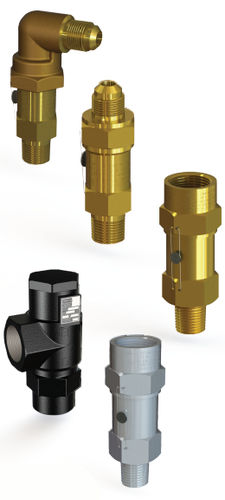 Soupape de surpression pour système de réfrigération - 52xx, 56xx, 53xx series  - Henry Technologies - à clapet